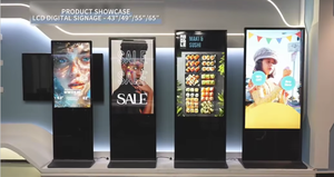 Pantalla publicitaria comercial todo en uno, señalización digital universal independiente para puertas exteriores de supermercados y centros comerciales - Product Image 2