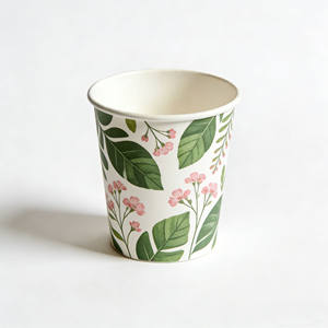 Gobelets compostables à paroi simple de 12 oz, revêtement à base de plantes, dégradation en 90 jours, certifiés pour les installations de compostage commercial - Product Image 2