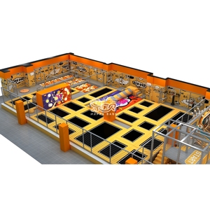 Parc de trampolines intérieur de 860 m², équipement de divertissement intérieur de 4 m de haut, parc d'aventure pour enfants - Product Image 2