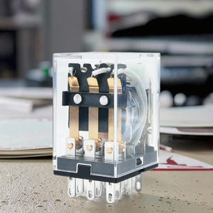 Intermediate <b>Relay</b> JQX-13F JZX-22F 220V 24V 8 14-Pin with Lamp for Various Applications - Product Image 2