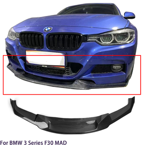 ลิ้นหน้าคาร์บอนไฟเบอร์ทรง Sedan สำหรับรถยนต์ BMW ซีรีส์ 3 รุ่น F30/M3 F80 ปี 2013-2019 - Product Image 1
