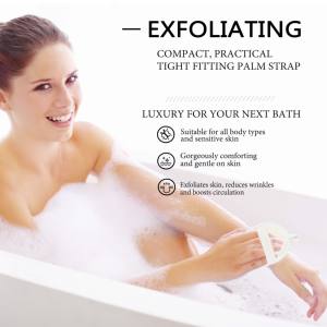 定制标志浴室产品配件沐浴套装去角质垫刷海绵洗涤器剑麻肥皂袋天然丝瓜 - Product Image 4