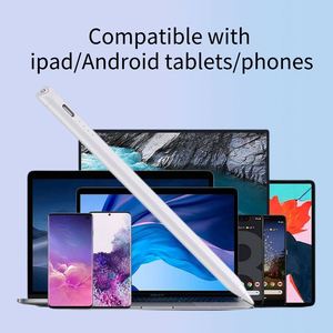 Botón pulsador universal con atracción magnética y punta reemplazable para iPad Pencil, compatible con pantallas táctiles iOS/Android, de aluminio. - Product Image 2