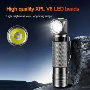 Lampe frontale LED rechargeable WOSEN IP65, réglable, détachable, mini, portable, à clipser sur un chapeau, double usage, pour le camping en plein air, usage quotidien - Product Image 2