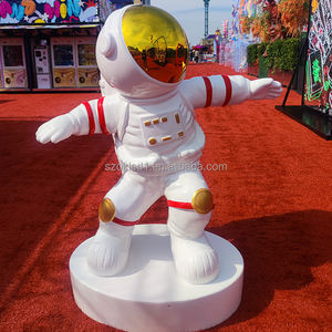 Parc d'attractions populaire grand jouet en résine décorations d'extérieur géantes noël casse-noisette armée soldats en fibre de verre - Product Image 4