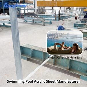 Panneau PMMA de 50 mm d'épaisseur, 300 mm, fenêtre <span class=keywords><strong>sous</strong></span>-marine, taille personnalisée, plaque acrylique pour piscine - Product Image 1