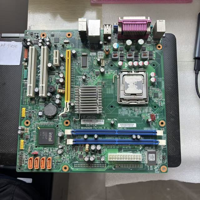Used for G31T-LM V1.0 Mainboard Intel G31 LGA755 DDR2 RAM Display Port SATA Integrated Graphics