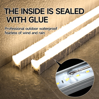 Programmable couleur SPI DMX numérique Pixel LED linéaire RGB Disco barre lumineuse SMD5050 adressable rondelles murales