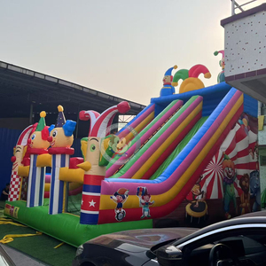 Tobogán Inflable con Temática de Payaso de Carnaval, Tobogán Inflable Comercial para Jugar - Product Image 2