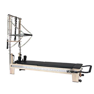 <span class=keywords><strong>Reformer</strong></span> de Pilates de Madera con Torre, Máquina Profesional para Estudio de Pilates Comercial - Product Image 1
