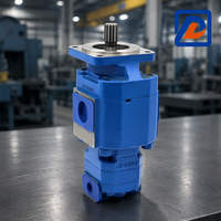 Kostengünstige JHP Hydraulische Zahnradpumpe 2-stufig 2200 U/min für Radlader 803093772 Gusseisen 250 Bar Werkspreis