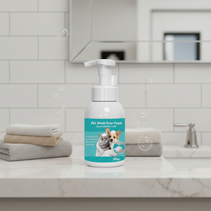 Champú Espumoso Portátil de 300 ml con Logotipo Personalizado, Champú sin Enjuague <span class=keywords><strong>para</strong></span> Perros y Gatos, Uso en Interiores, Todas las Estaciones, Artículo en Stock - Product Image 3
