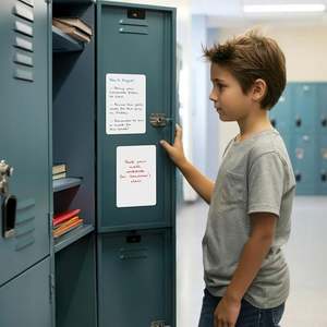 Pizarra Magnética Adhesiva de <span class=keywords><strong>Vinilo</strong></span>, Borrado en Seco, Flexible, para Refrigerador, Hoja de Pizarra Blanca, Bloc de Notas, Oficina, Casillero, Cocina - Product Image 6