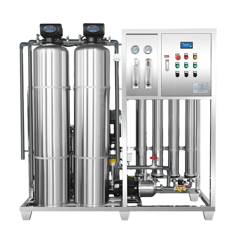 RO reverse osmosis editwater purification unit removal scale impurity water treatment equipment with industrial rural