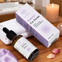 Sérum pour les yeux anti-âge au rétinol fermenté, EGCG, acétyl hexapeptide-8, raffermissant, anti-cernes, anti-poches, lissant les ridules