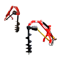 Tarières de tracteur 3 points Post Hole Diggers Post Hole Digger pour une agriculture efficace
