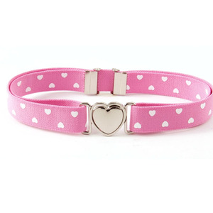 Cinturón de lona elástico con hebilla de aleación ajustable para niños y niñas Ajuste relajado sin hebilla para pantalones vaqueros - Product Image 5
