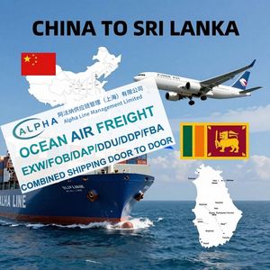 Spedizioniere dalla Cina allo Sri Lanka, Servizio Porta a Porta, Agente di Spedizione Marittima e Aerea, Consegna EXW FCA FOB DDP DAP con Assicurazione - Product Image 1