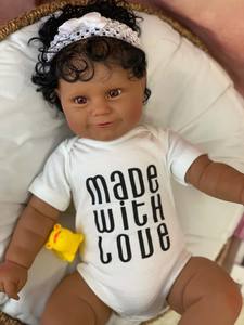 เรซิ่น 24 แพลทิโน่จีนหนักภายใต้เนน่าน่าเกลียดเปียก Precio ชิ้นส่วนสมบูรณ์ P 100 ดูตุ๊กตา Reborn จริง - Product Image 2