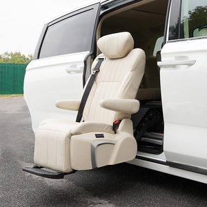 Asiento de Coche Giratorio de Fibra de Carbono Programable y Ajustable de Lujo para Personas Discapacitadas, Ancianas o con Movilidad Reducida - Product Image 4