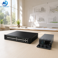 Switch Gestionado Gigabit PoE+ de 24 Puertos 5701-28TP-PWR-LI-AC con Presupuesto de 370W y 4 Uplinks para Dispositivos de Red VoIP de Alta Velocidad