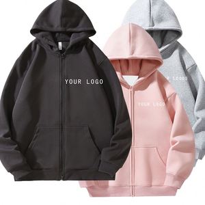 Ventes en gros de sweat-shirts à capuche en coton et polyester de couleur unie, sweat-shirts à capuche surdimensionnés ultra-lourds, tailles plus grandes, vestes pour hommes - Product Image 1