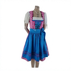 New Edition Vintage Style Drindl Dress Custom Design Traditional Bavarian Dirndl Women Oktoberfest Lightweight Dirndls - Product Image 1