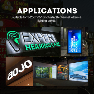 Adled รับประกัน5ปี12V 1W IP68กันน้ำ SMD 7000K โมดูล LED สำหรับกล่องไฟ/เครื่องหมาย - Product Image 6