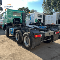 Truk Traktor Roda 10 SINOTRUCK HOWO 371 HP 6X4 Bekas JSZG, Manual Diesel untuk Transportasi Logistik