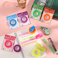 Blocs-Notes personnalisés Morandi, Notes autocollantes transparentes, décoration de couleur, masquage, rubans Washi en vrac pour les journaux de scrapbooking DIY