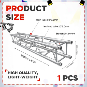 TUV Certified 290*290mm Aluminum Stage Truss for DJ Truss Aluminum <strong>and</strong> <strong>Trade</strong> <strong>Show</strong> <strong>and</strong> <strong>Party</strong> <strong>Equipment</strong> Support - Product Image 1