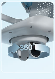 Trottinette multifonctionnelle 6 en 1 pliable en alliage d'aluminium et plastique, poussette pour bébé, trottinette à pousser, hauteur de la poignée réglable pour les enfants - Product Image 4