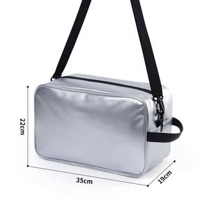 Wholesales Custom Logo Wash Fitness <b>Travel</b> Portable Makeup <b>Bag</b> Skincare Toiletry <b>Bag</b> PU Cosmetic Swimming <b>Bag</b> Unisex <b>Travel</b> <b>Bag</b> - Product Image 3