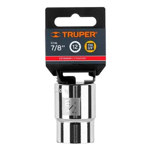 Boîte de douilles à 12 points de 3 7/8 po, entraînement 3/4 po, TRUPER - Product Image 2