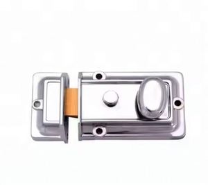 Pestillo nocturno RHETECH, cerradura de borde de cerrojo, puerta antirrobo, cerraduras antiguas con llaves, llave de seguridad de guardia pesada, cerradura de seguridad tradicional - Product Image 6