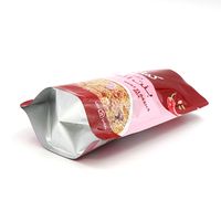 Sachet Doypack Brillant en PE Sans Fermeture Éclair Qualité Alimentaire Anti-Odeur pour Sauces et Assaisonnements, Emballage Personnalisé Imprimé