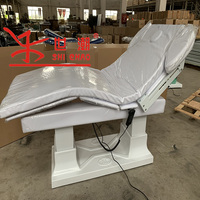 Table de massage électrique à 3 moteurs, en cuir PVC/PU, hauteur réglable, pour usage scolaire et en salon de beauté