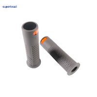 Empuñadura de Manillar con Intermitentes para Xiaomi Ata 3 Pro 1S Pro 2 M365 Scooter Eléctrico, Cubierta de Goma de Silicona Antiescaldante