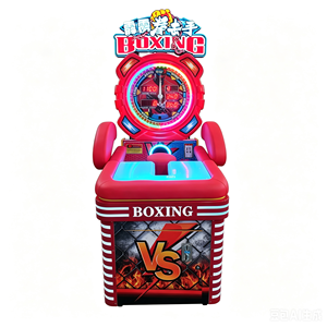 Machine de jeu d'arcade Thunder Boxing Champion à monnayeur, lumières clignotantes, interface en anglais, prise universelle, pour salles de jeux, garantie 1 an - Product Image 4