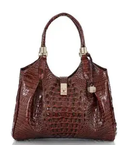 High Quality Black Luxury Crocodile Leather Bag Fashion Style from Middle East Dubai for Women