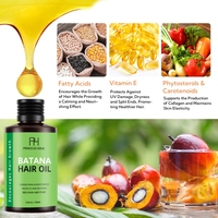 Aceite de Batana 100% Natural Puro y Crudo, Previene la Caída del Cabello, Aceite de Batana Sin Refinar que Mejora el Grosor, Aceite de Botana para el Crecimiento del Cabello