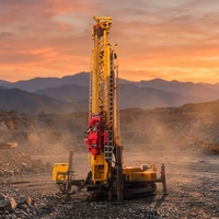 Foreuse de puits d'eau JTQZ-1500 de haute qualité, diamètre de forage 1500m, diamètre de forage de 105-1000mm, puissance 264KW, trépan PDC en option