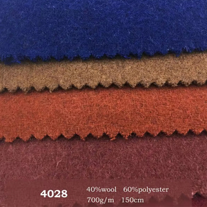 Bán buôn Trắng boucle Merino dệt kim Poly Viscose <span class=keywords><strong>Polyester</strong></span> 100% len len Tweed vải cho áo cho nam giới phù hợp với Len mũ - Product Image 5