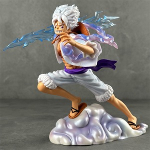 <span class=keywords><strong>Pirate</strong></span> Fighting Form Treadcloud Frozen Sun God Nika Modèle <span class=keywords><strong>en</strong></span> résine fait main avec Lightning Boxed Animation Nouveau - Product Image 3