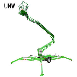 10-20 मीटर का ट्रेलर टेलीस्कोपिक सेक्युलेटेड चेरी पिकर स्पाइडर लिफ्ट - Product Image 5