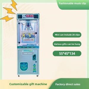 Máquina recreativa de grúa de videojuegos a monedas, de diseño moderno, equipo de juego exclusivo para niños, construcción metálica, regalo para niños - Product Image 4