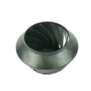 Blower impeller centrifugal fan backward curved turbine plastic blades