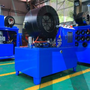 เครื่องจีบท่อไฮดรอลิกแรงดันสูง220V หรือ380V สำหรับ1/4 "ถึง2" 3 "4" 6 "ท่อยางไฮดรอลิก - Product Image 5