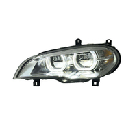 Phares LED bicolores commutables SJC USA STOCK Factory Direct pour BMW X5 E70 2008-2013 Jaune Blanc DRL Plug and Play