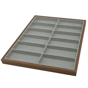 2025 nouveau <span class=keywords><strong>plateau</strong></span> d'affichage de lunettes en bois polyvalent de conception <span class=keywords><strong>pour</strong></span> lunettes - Product Image 1